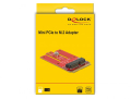 delock 63909 adapter mini pcie m2 key e slot extra photo 4