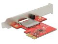 delock 91743 pci express card 1 x extern sdxc slot extra photo 1