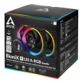 arctic bionix p120 a rgb 3 fans bundle 120mm a rgb illuminated fans argb controller extra photo 6