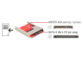 delock 61892 25 converter sata 22 pin 1 x msata 95 mm extra photo 2