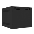 lanberg wall mounted rack 10 6u 280x310mm flat pack with metal door black extra photo 4