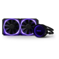nzxt kraken x53 rgb 240mm water cooling illuminated fans and pump extra photo 1