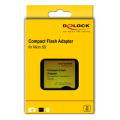 delock 61795 compact flash adapter for micro sd memory cards extra photo 1