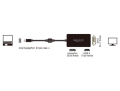 delock 62623 adapter mini displayport 11 male displayport hdmi dvi female passive extra photo 1
