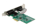 delock 89555 pci express card to 2 x serial rs 232 extra photo 1