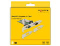 delock 89555 pci express card to 2 x serial rs 232 extra photo 5