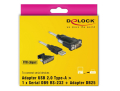 delock 61308 adapter usb 20 type a 1 x serial db9 rs 232 adapter db25 extra photo 5