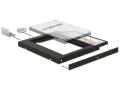 delock 62669 slim sata 525 installation frame 10 mm for 1 x 25 sata hdd up to 95 mm extra photo 1
