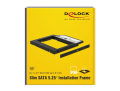 delock 62669 slim sata 525 installation frame 10 mm for 1 x 25 sata hdd up to 95 mm extra photo 6