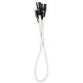 corsair diy cable premium sleeved i o cable extension kit white extra photo 1