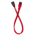 corsair diy cable premium sleeved i o cable extension kit red extra photo 2