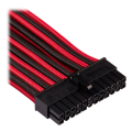 corsair diy cable premium individually sleeved dc cable starter kit type4 gen4 red black extra photo 2