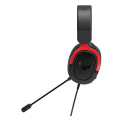 asus tuf gaming h3 over ear gaming headset red extra photo 2