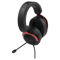 asus tuf gaming h3 over ear gaming headset red extra photo 3