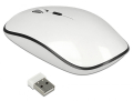delock 12533 optical 4 button usb type a desktop mouse 24 ghz wireless rechargeable extra photo 1