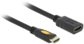 delock 83082 extension cable high speed hdmi with ethernet hdmi a male hdmi a female 5m extra photo 1