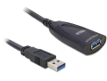 delock 83089 cable usb 30 extension active 5 m extra photo 1