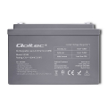 qoltec 53038 agm battery 12v 100ah max 1200a extra photo 2