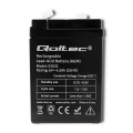 qoltec 53032 agm battery 6v 45ah max 675a extra photo 1