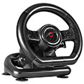 speedlinksl 650300 bk black bolt racing wheel for pc black extra photo 1