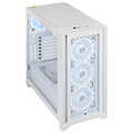 case corsair 4000d airflow tempered glass mid tower atx white extra photo 3