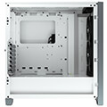 case corsair 4000x icue rgb tempered glass mid tower atx white extra photo 2