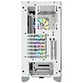 case corsair 4000x icue rgb tempered glass mid tower atx white extra photo 4