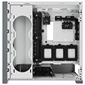 case corsair 5000x icue rgb tempered glass mid tower atx white extra photo 4