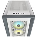 case corsair 5000x icue rgb tempered glass mid tower atx white extra photo 5
