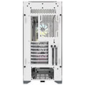case corsair 5000x icue rgb tempered glass mid tower atx white extra photo 6