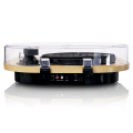 lenco ls 40wd wood turntable with built in speakers extra photo 2