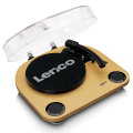 lenco ls 40wd wood turntable with built in speakers extra photo 4