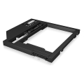 raidsonic icy box ib ac649 adapter for 25 hdd ssd in notebook dvd bay extra photo 1