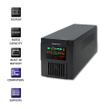 qoltec 53953 ups monolith 1000va 600w lcd usb extra photo 2