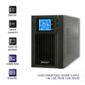 qoltec 53042 ups on line pure sine wave 1000va 800w lcd extra photo 3