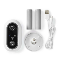 nedis wificbo20wt wifi rechargeable ip camera full hd 1080p outdoor with motion sensor pir and clou extra photo 7