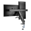 logilink bp0102 dual monitor mount 1727 with handle curved screens extra photo 2