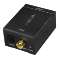 logilink ca0100 coaxial and toslink to analog l r audio converter extra photo 1