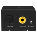 logilink ca0100 coaxial and toslink to analog l r audio converter extra photo 4