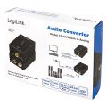 logilink ca0100 coaxial and toslink to analog l r audio converter extra photo 5