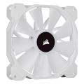 corsair icue sp140 rgb elite 140mm white pwm fan  dual fan kit with lighting node core extra photo 4