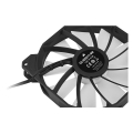 corsair icue sp140 rgb elite 140mm pwm fan  dual fan kit with lighting node core extra photo 6