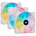 corsair icue sp120 rgb elite 120mm white pwm fan  triple pack with lighting node core extra photo 7