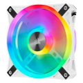 corsair icue ql120 rgb 120mm pwm white fan  triple fan kit with lighting node core extra photo 5