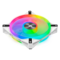 corsair icue ql140 rgb 140mm pwm white fan  single pack extra photo 4