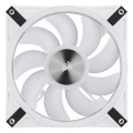 corsair icue ql140 rgb 140mm pwm white fan  single pack extra photo 5