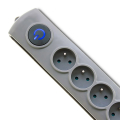 qoltec 50167 surge protector 8 sockets 18m me diakopti extra photo 1