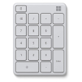 pliktrologio microsoft number pad white extra photo 1