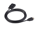 akasa ak cbhd26 20bk hdmi to vga adapter cable 2m extra photo 2