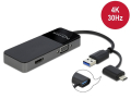 delock 64085 adapter usb 30 to 4k hdmi vga extra photo 2